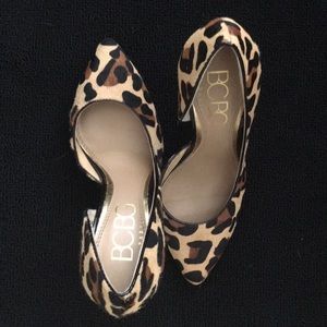 BCBG Leopard Heels
